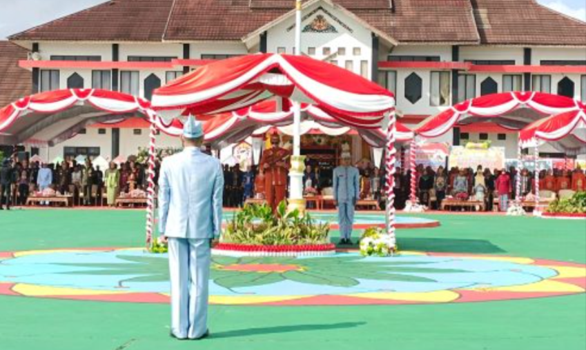 Pj Bupati Mura Hermon Pimpin Upacara Hari Jadi Ke 22 Kabupaten Murung Raya Pt Tambun Bungai Jaya Perkasa Provinsi Kalimantan Tengah