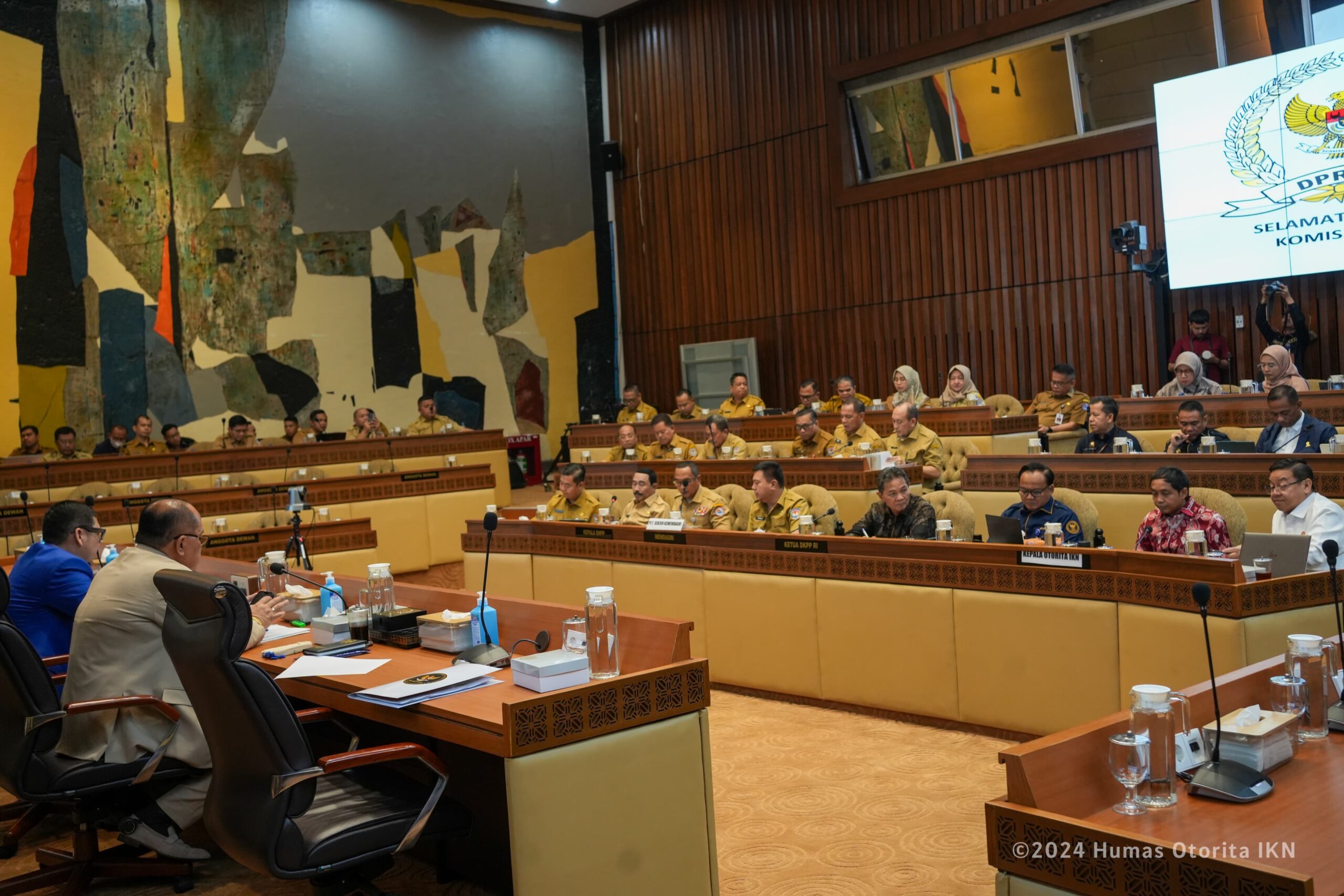 Rapat Dengar Pendapat Komisi Ii Dpr Ri, Di Kompleks Parlemen, Jakarta 2