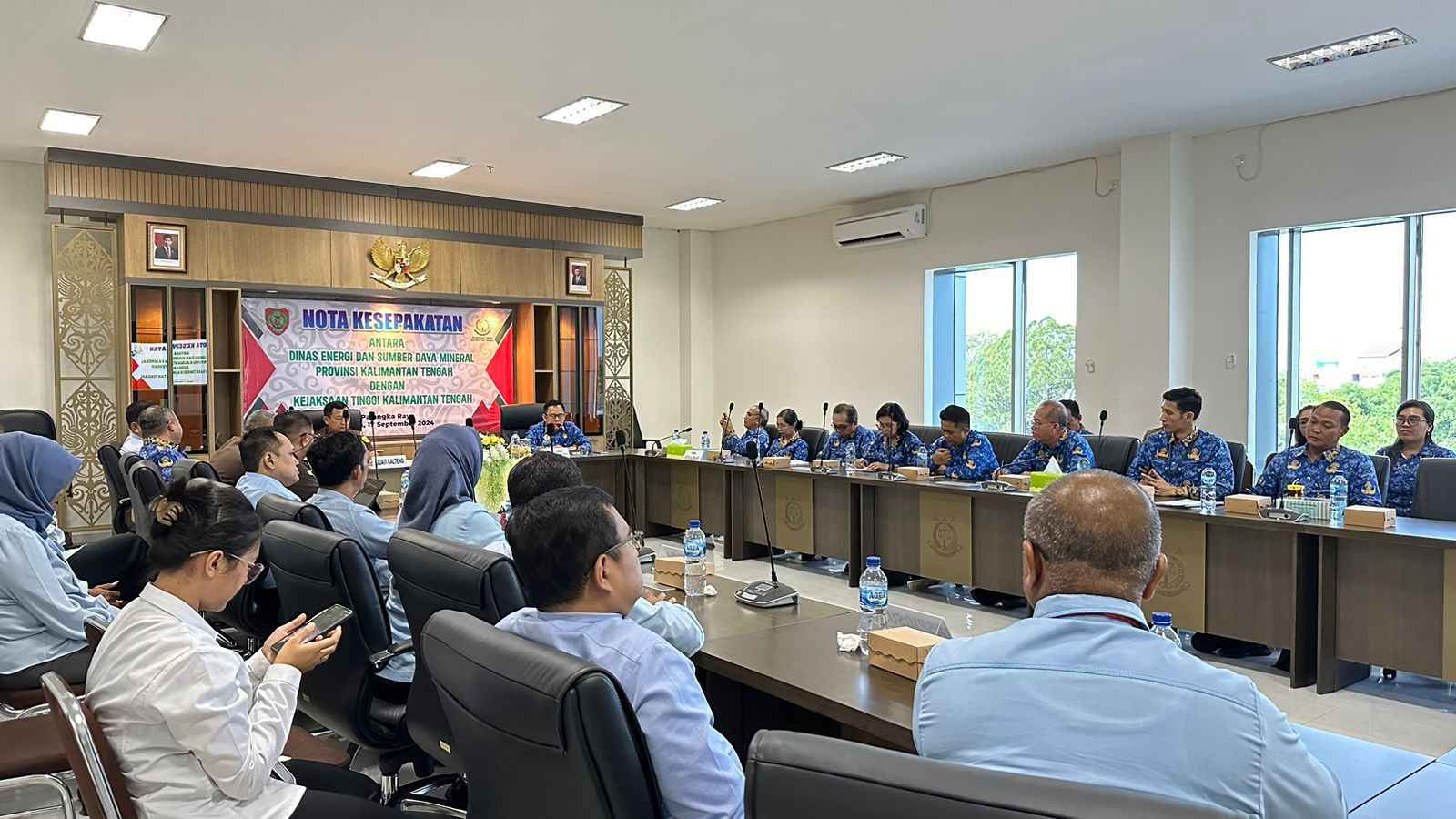 Kejati Kalteng Dan Dinas Esdm Kalteng 2
