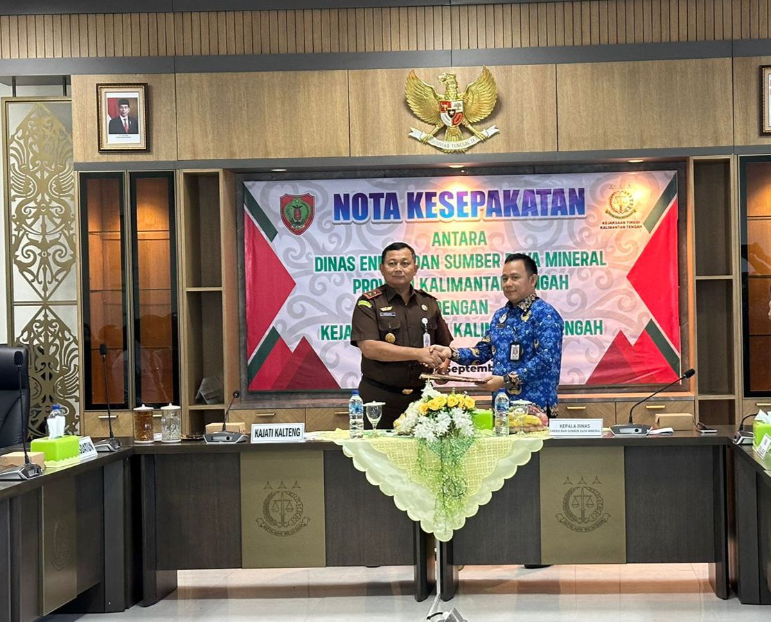 Kejati Kalteng Dan Dinas Esdm Kalteng