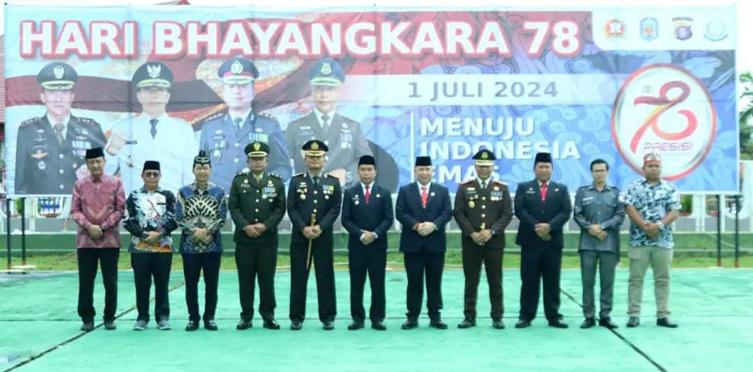 Pj Bupati Murung Raya Hermon Menghadiri Upacara Peringatan Hari Bhayangkara Ri Ke 78