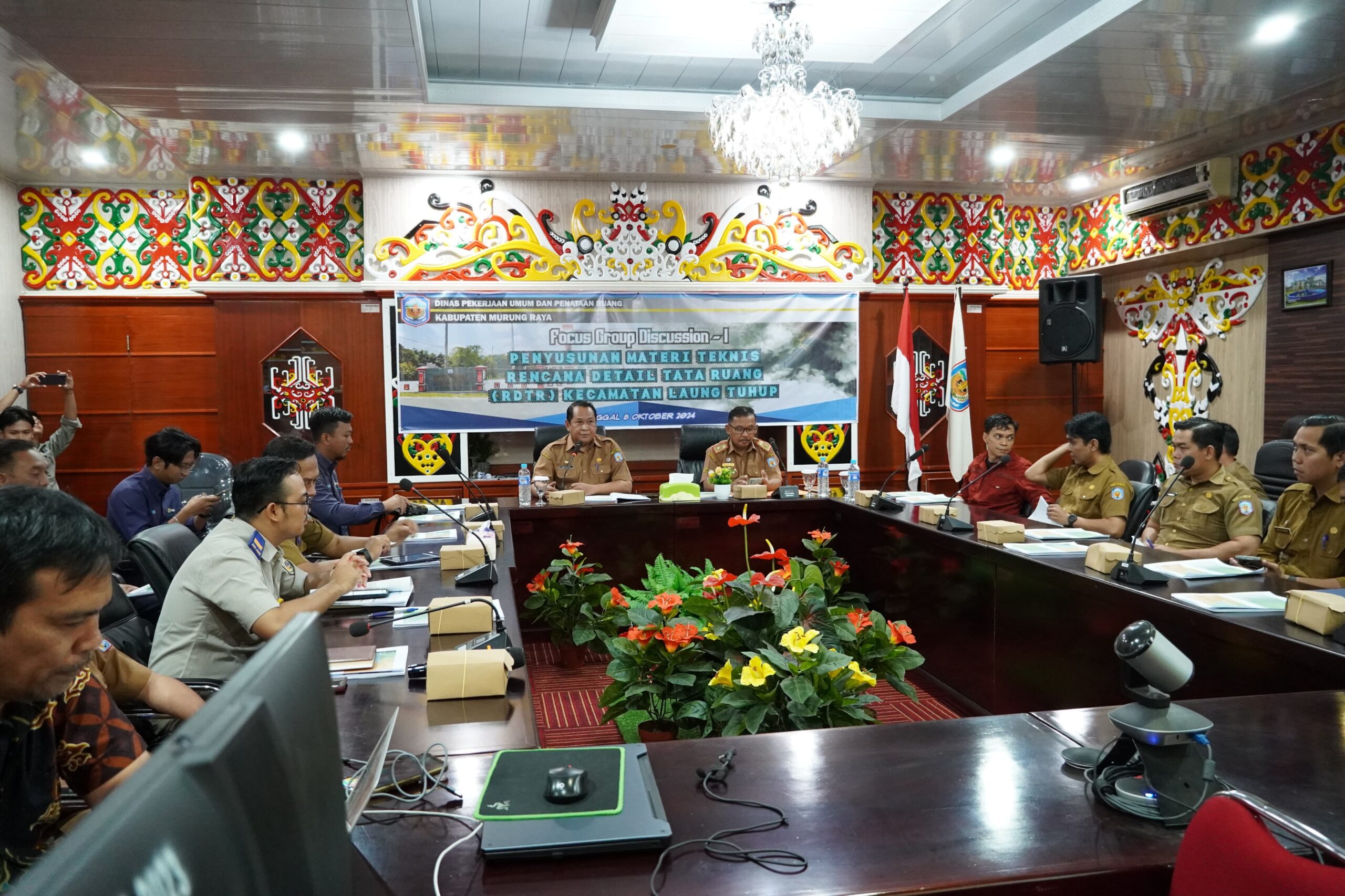 Pj Sekda Mura Buka Fgd Terkait Rdtr Kecamatan Laung Tuhup