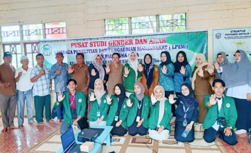Forum Puspa Murung Raya Bersama Lp2m Iain Palangka Raya Sosialisasikan Desa Ramah Anak Di Kelurahan Puruk Cahu Seberang (ist)