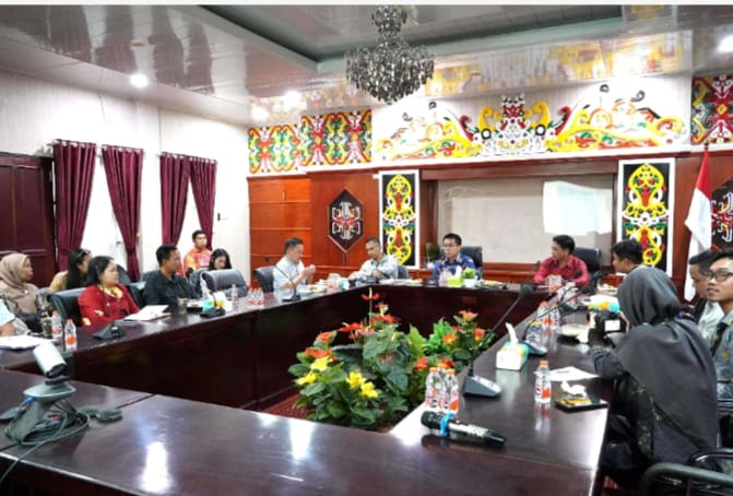 Pemkab Murung Raya Gelar Rapat Terkait Penguatan Statistik Sektoral Dan Sdi