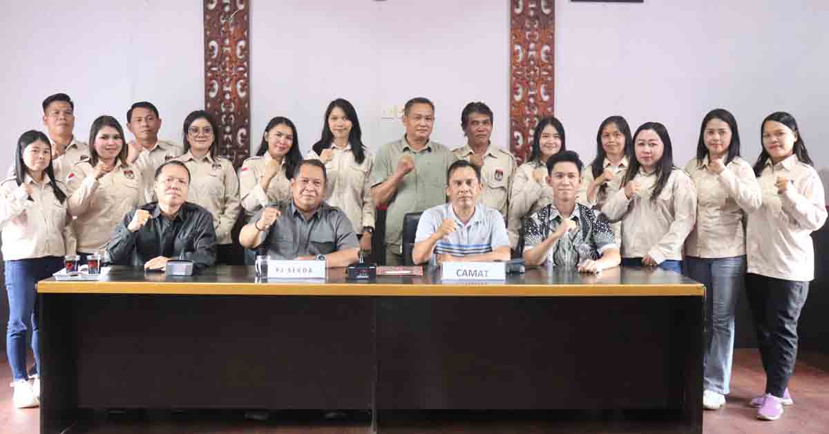 Pj Sekda Mura Rudie Roy Pantau Kesiapan Pilkada Di Aula Kecamatan Tanah Siang