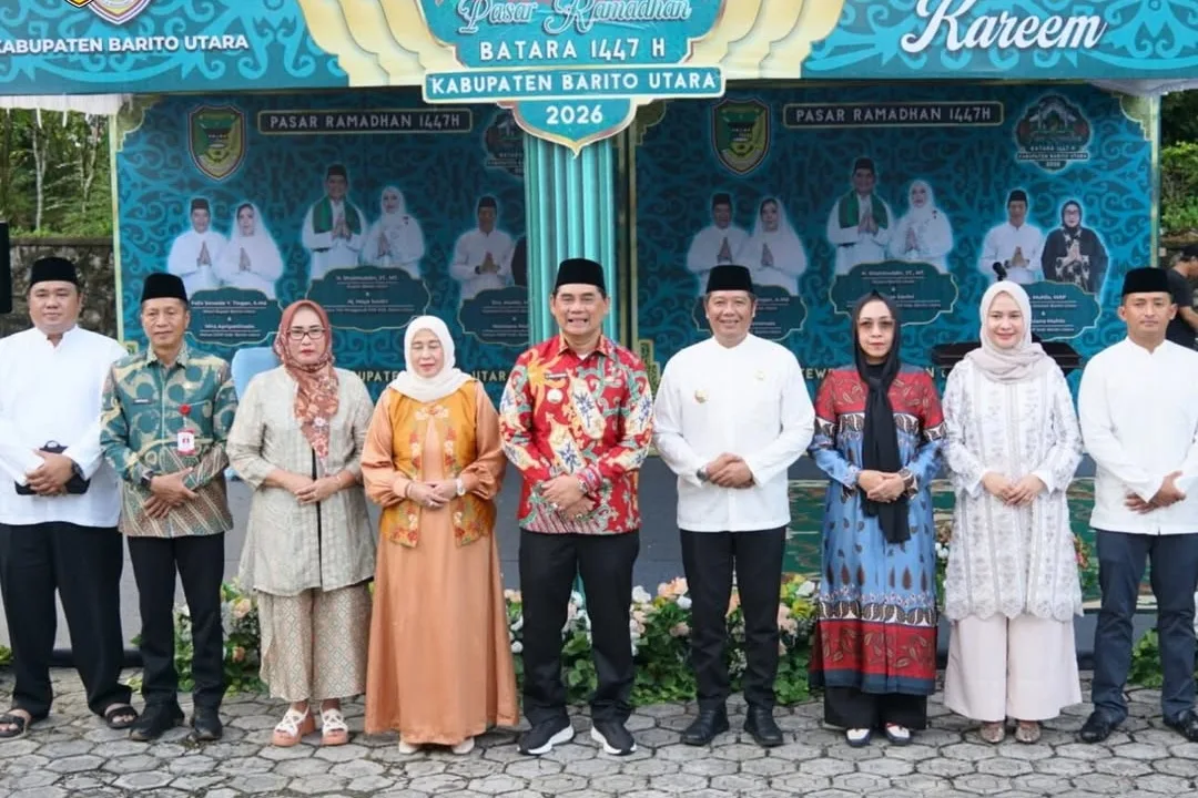 Bupati Barut Buka Pasar Wadai 1447 H (ist) 2