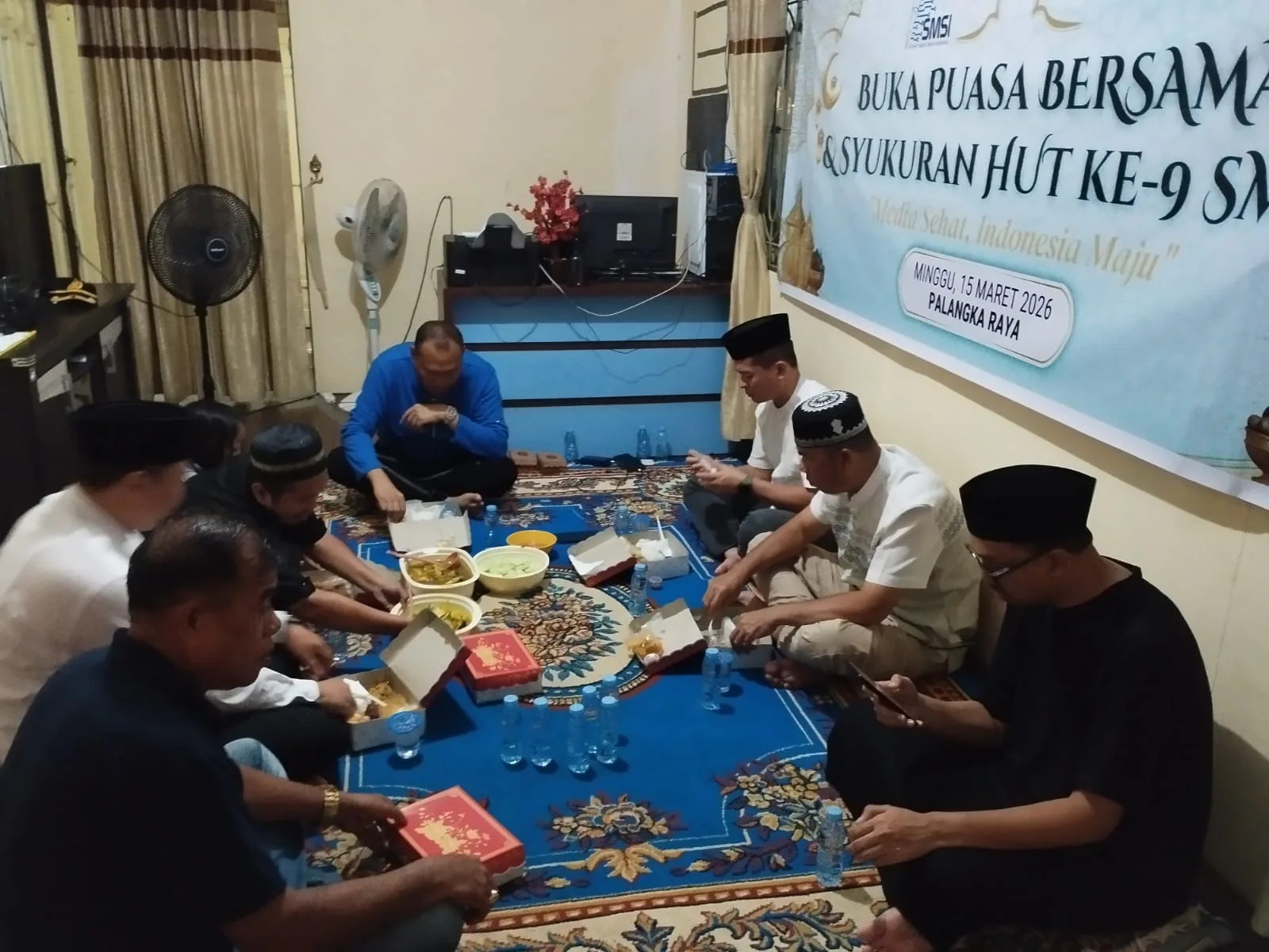 Dewan Pengurus Smsi Kalteng Dan Polda Kalteng Menggelar Kegiatan Buka Puasa Bersama Yang Digelar Di Palangka Raya 2