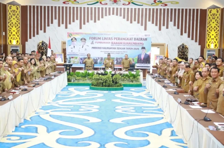 Forum Lintas Perangkat Daerah Rkpd 2027 Dan Rapat Koordinasi Teknis Perencanaan Pembangunan (rakortekrenbang) 2026 Di Aula Bapperida Kalteng