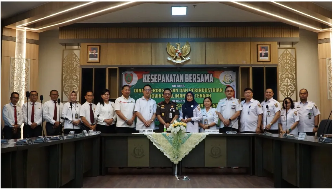 Kejati Dan Disperindag Kalteng Teken Mou