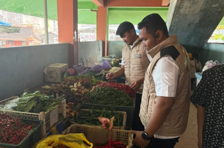 Satgas Pangan Polda Kalsel Awasi Ketat Harga Bapok Di Banjarmasin 1