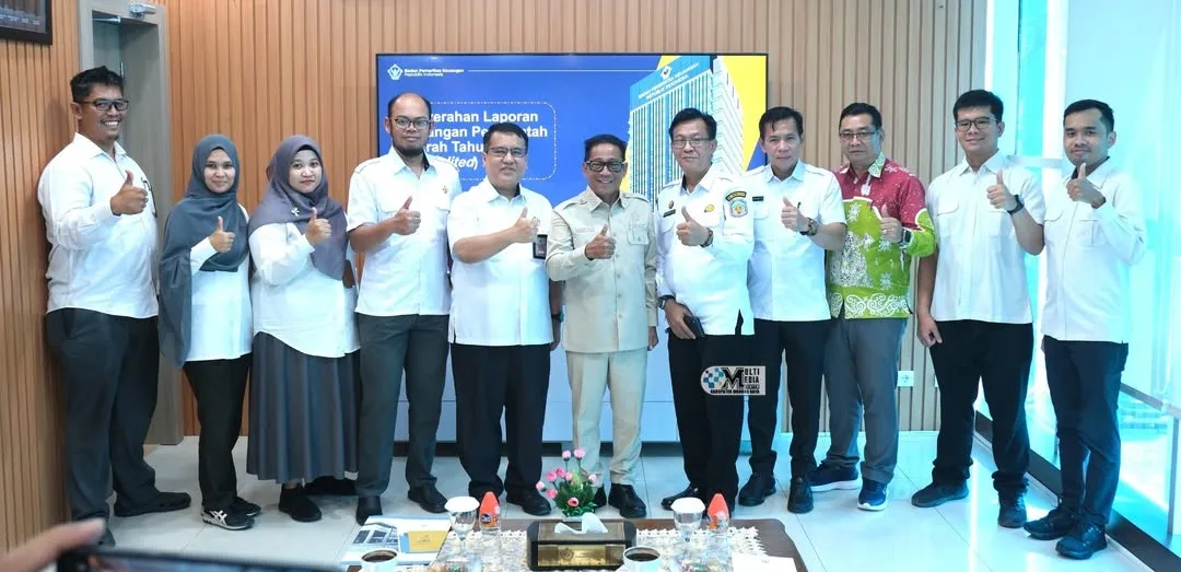 Bupati Mura Serahkan Lkpd Unaudited Ta 2025 Ke Bpk Ri Palangka Raya