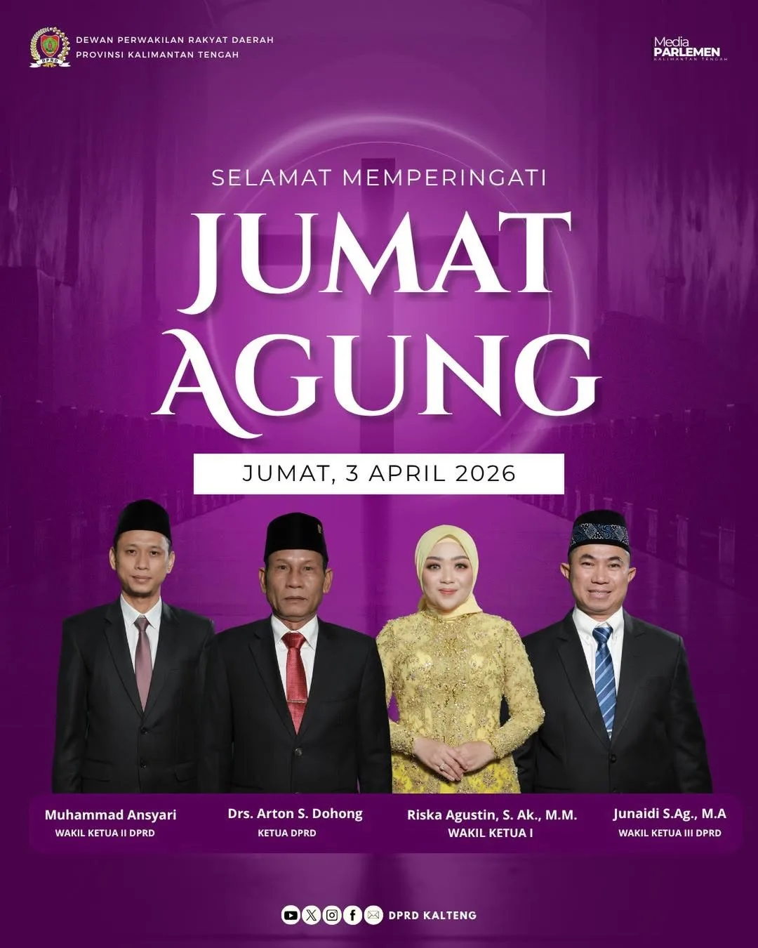 Dprd Kalteng Jumat Agung