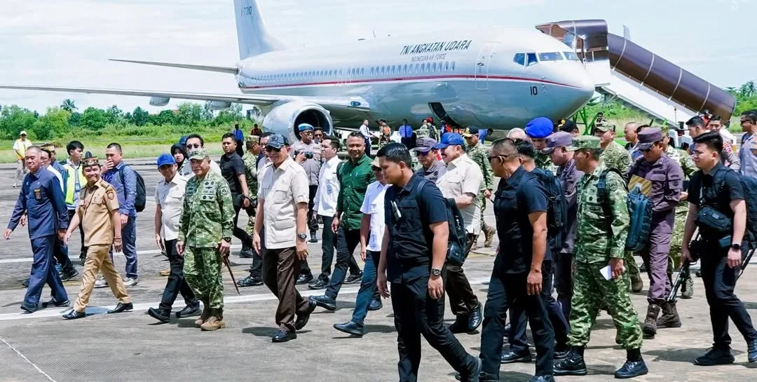 Gubernur Agustiar Sabran Sambut Menhan Sjafrie Sjamsoeddin 1 (ist)