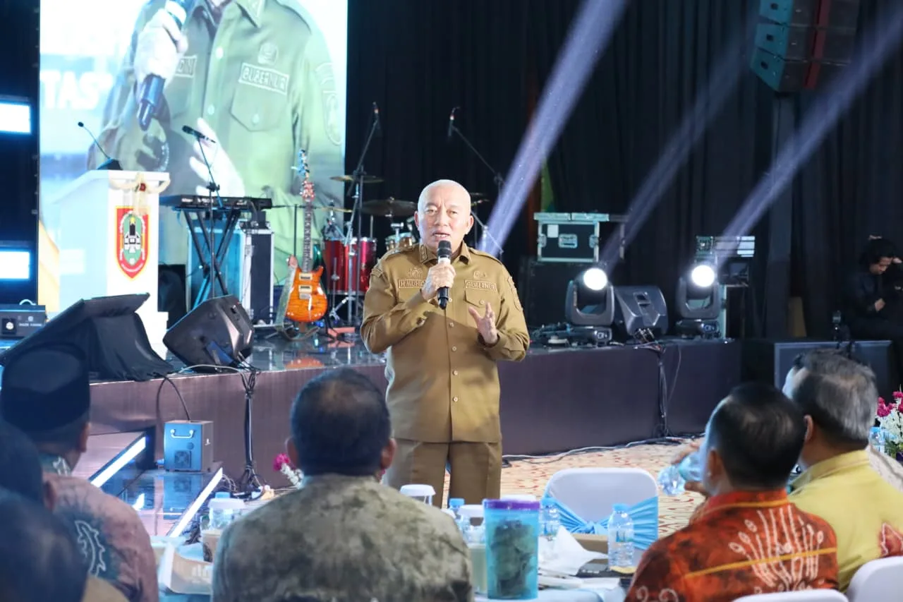 Gubernur Kalsel H Muhidin Memaparkan Program Pembangunan Di Musrenbang Rkpd Pemprov Kalsel 2026 (ist)