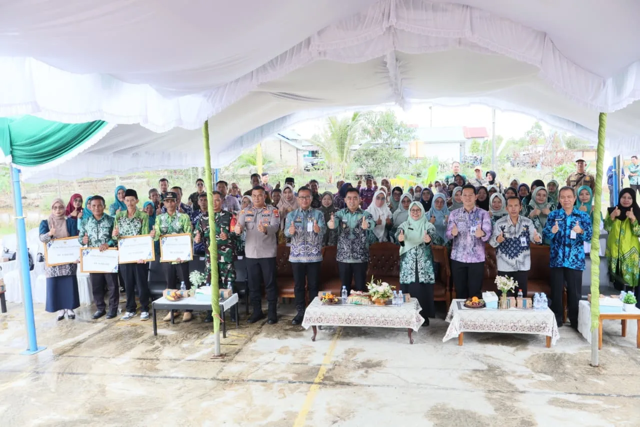 Kegiatan Pemberian Apresiasi Desa Peduli Stunting Tingkat Kab. Barito Kuala