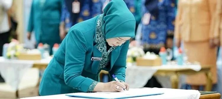 Ketua Tp Pkk Kabupaten Barito Utara, Hj. Maya Savitri Shalahuddin