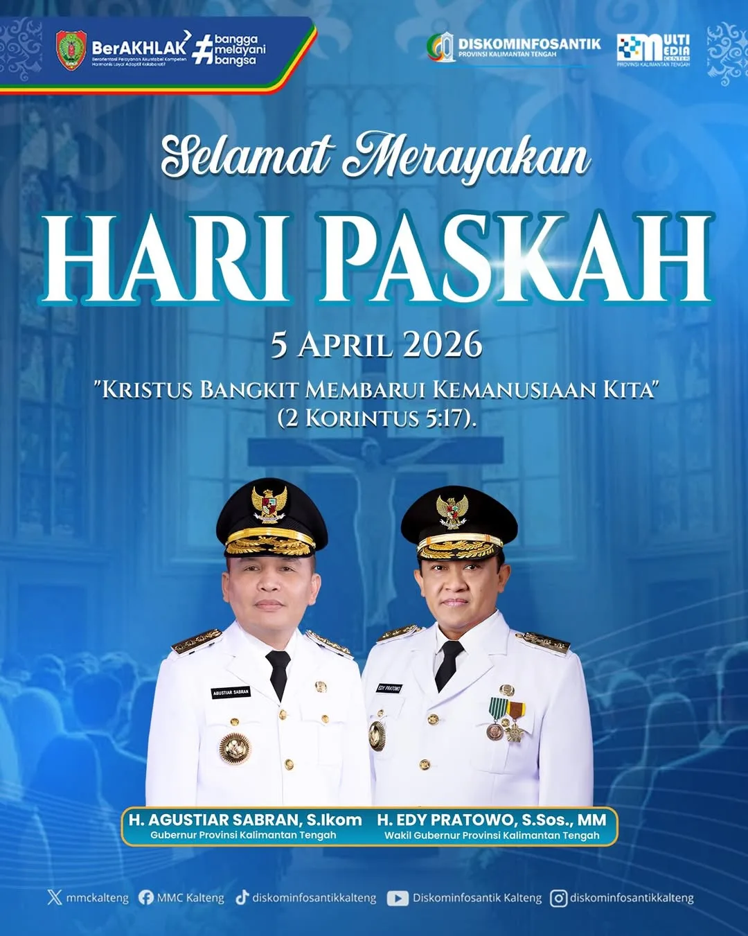 Pemerintah Provinsi Kalimantan Tengah Hari Paskah