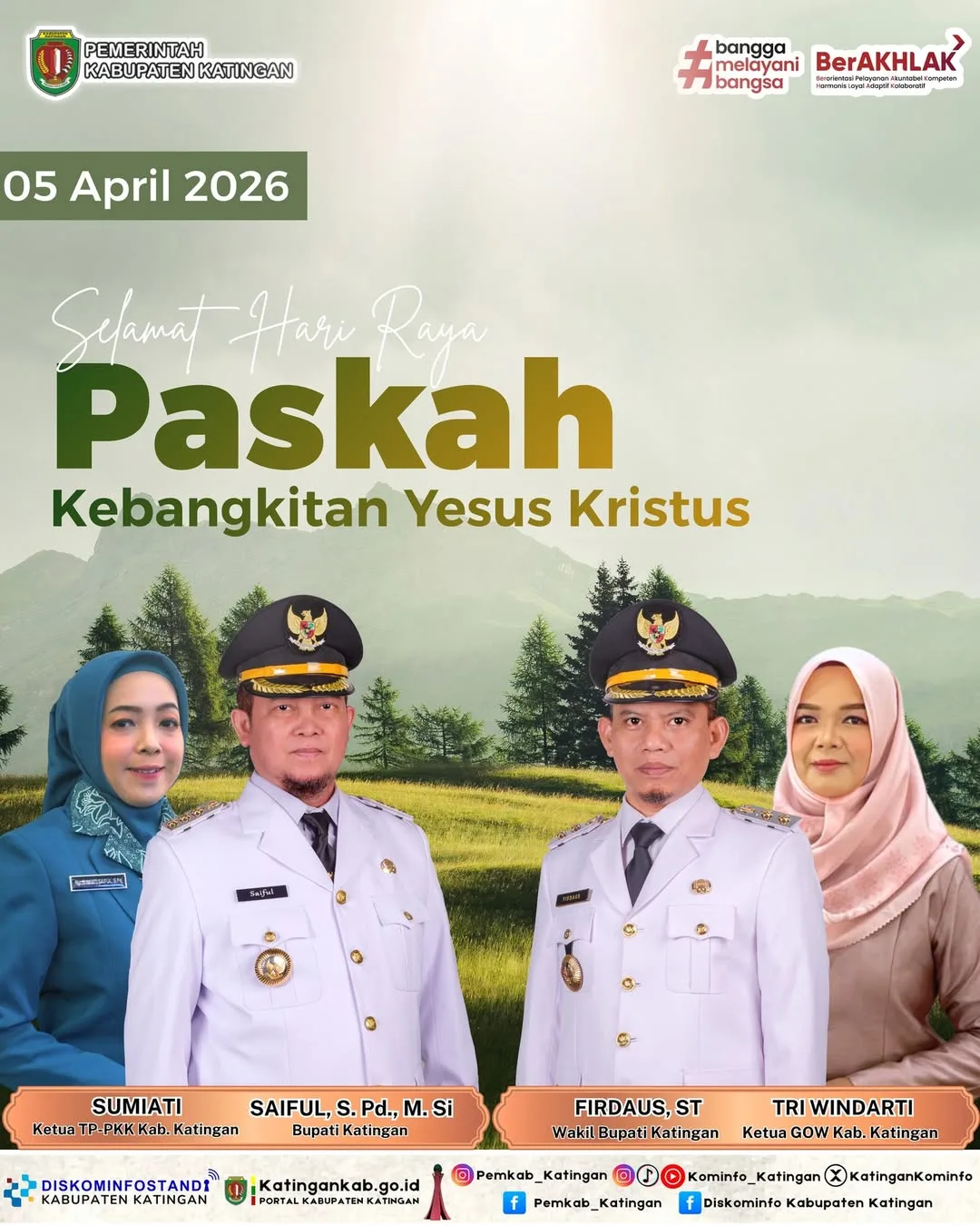 Pemkab Katingan Hari Paskah 2026