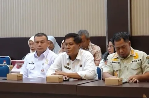 Sekretaris Dprd M. Haris Dalam Kegiatan Sosialisasi Perda Nomor 1 Tahun 2026 Tentang Rencana Tata Ruang Wilayah Kabupaten Barito Kuala