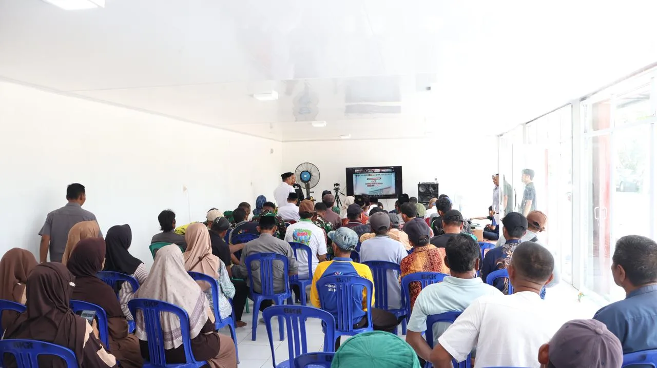 Bupati H. Bahrul Ilmi Resmikan Kdmp