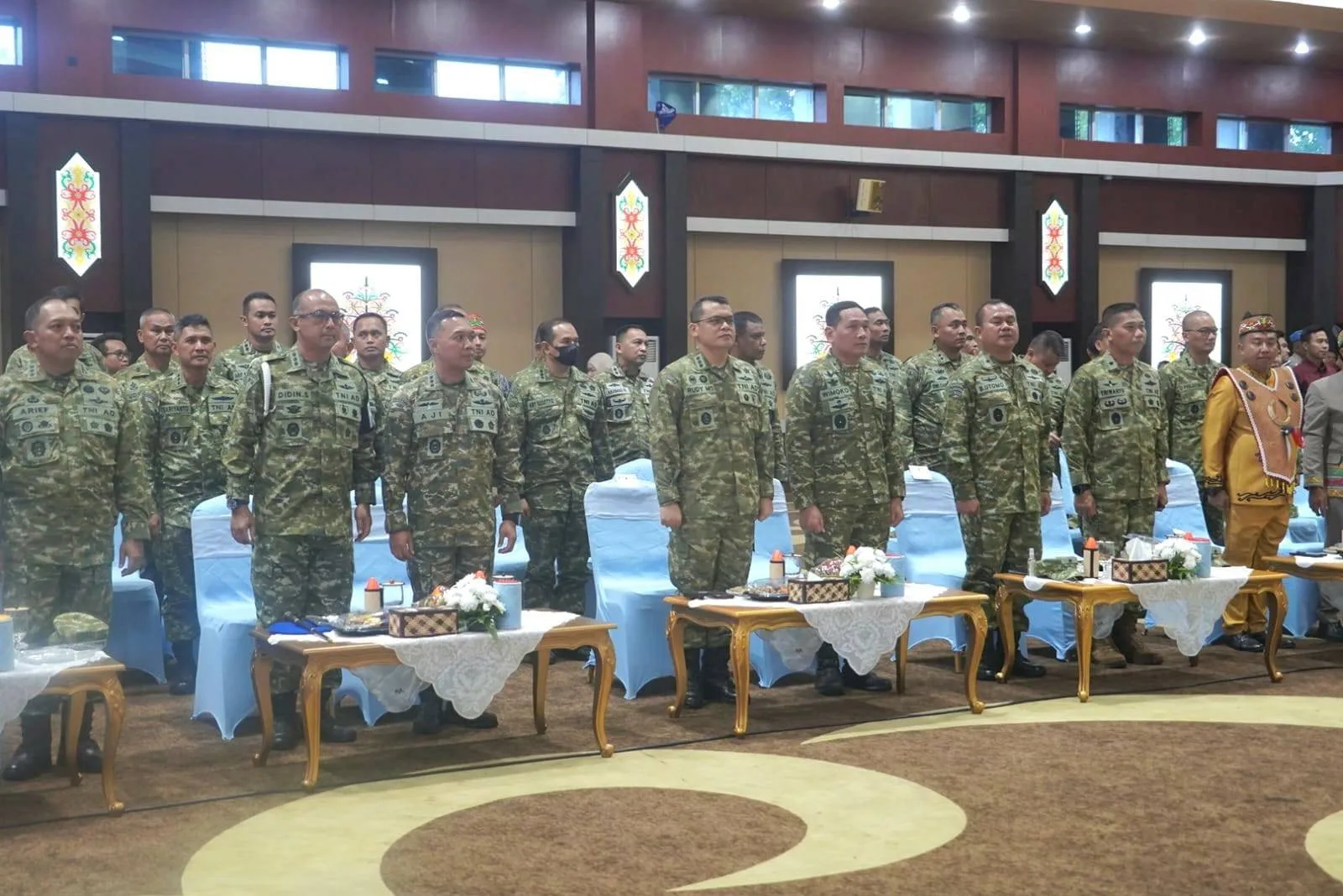 Penandatanganan Nota Kesepakatan Hibah Pembangunan Resimen Induk Komando Daerah Militer (rindam) Xxii Tambun Bungai 2