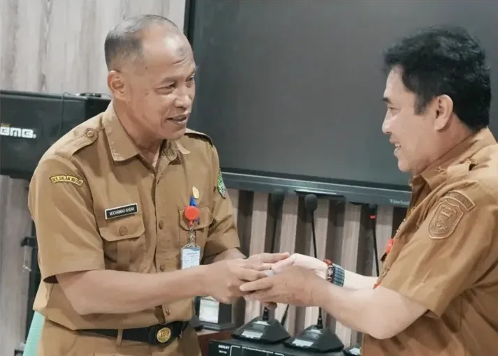 Sertijab Diskominfosandi Barito Utara