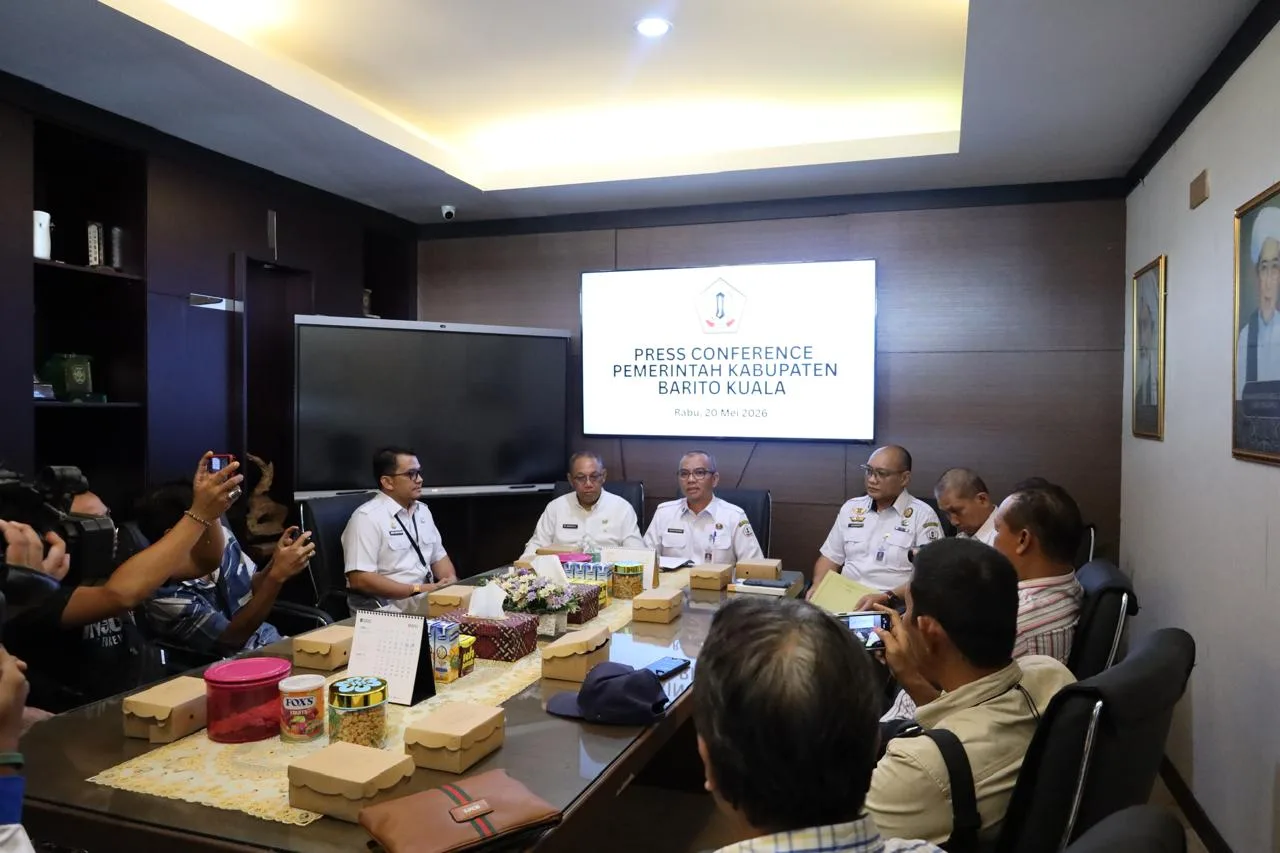 Press Conference Pemkab Batola 5