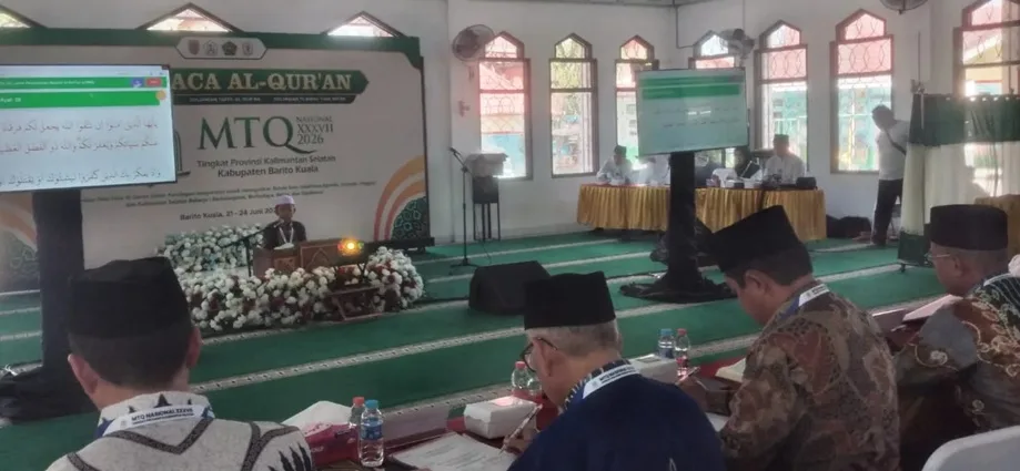 Babak Penyisihan Golongan Anak Anak Mtqn Xxxvii Tingkat Provinsi Kalsel 2026, Di Masjid Al Istiqomah Marabahan