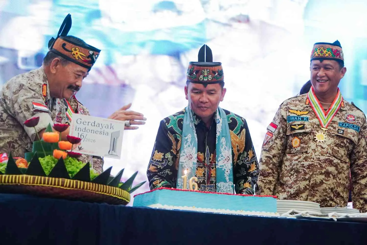 Gubernur Agustiar Sabran Menghadiri Hut Gerdayak Ke 26 Di Ballroom Hotel Bahalap Palangka Raya