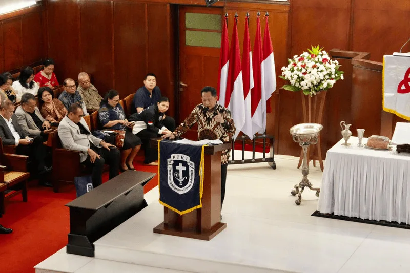 Muhammad Tito Karnavian Saat Pelantikan Pengurus Dpp Piki Masa Bakti 2026 2031