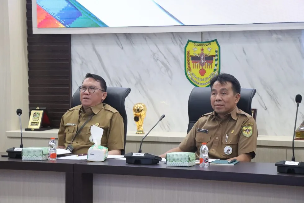 Pemerintah Kabupaten Gunung Mas Kembali Menggelar Rapat Evaluasi Terkait Pengawasan Dan Penertiban Distribusi Bahan Bakar Minyak (bbm) Di Wilayah Kuala Kurun Dan Sekitarnya