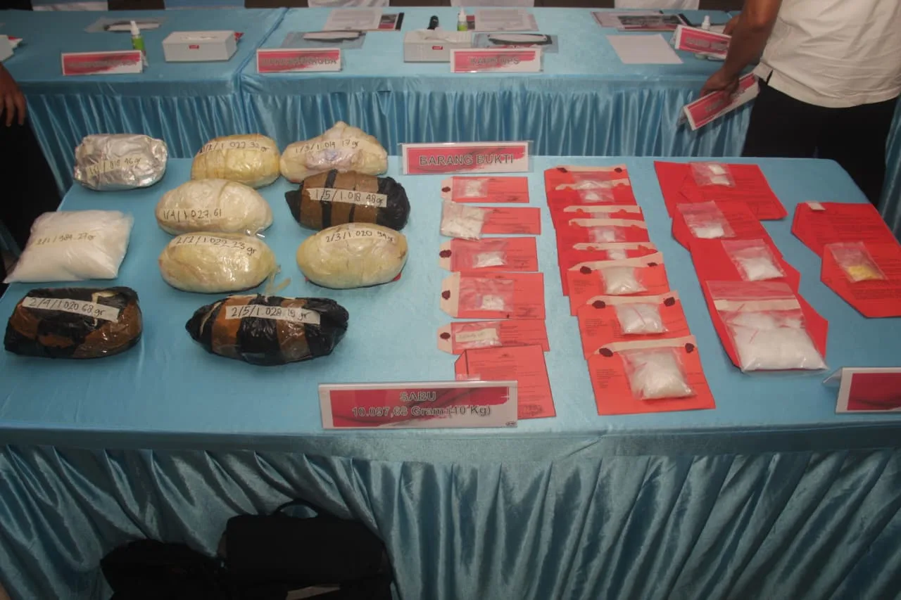 Polda Kalsel Amankan 12,5 Kg Sabu Di Wilayah Polda Kasel 2