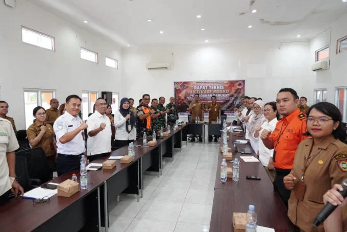 Rapat Teknis Aktivasi Posko Pdb Karhutla Di Wilayah Provinsi Kalimantan Tengah Tahun 2026