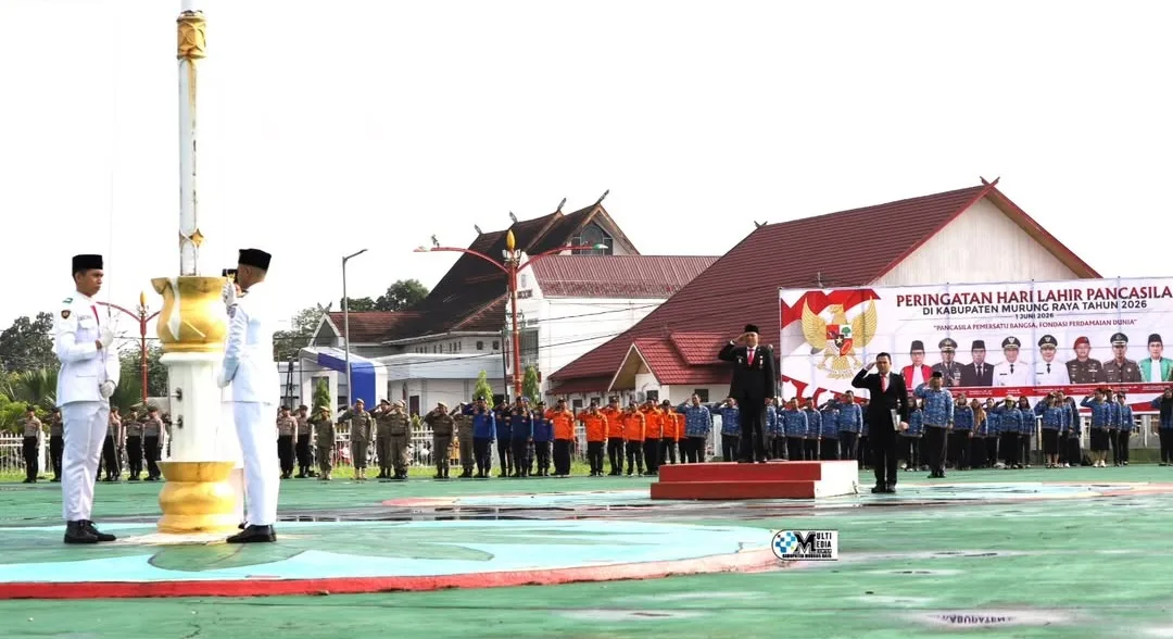 Upacara Peringatan Hari Lahir Pancasila Tingkat Kabupaten Murung Raya Tahun 2026murung Raya
