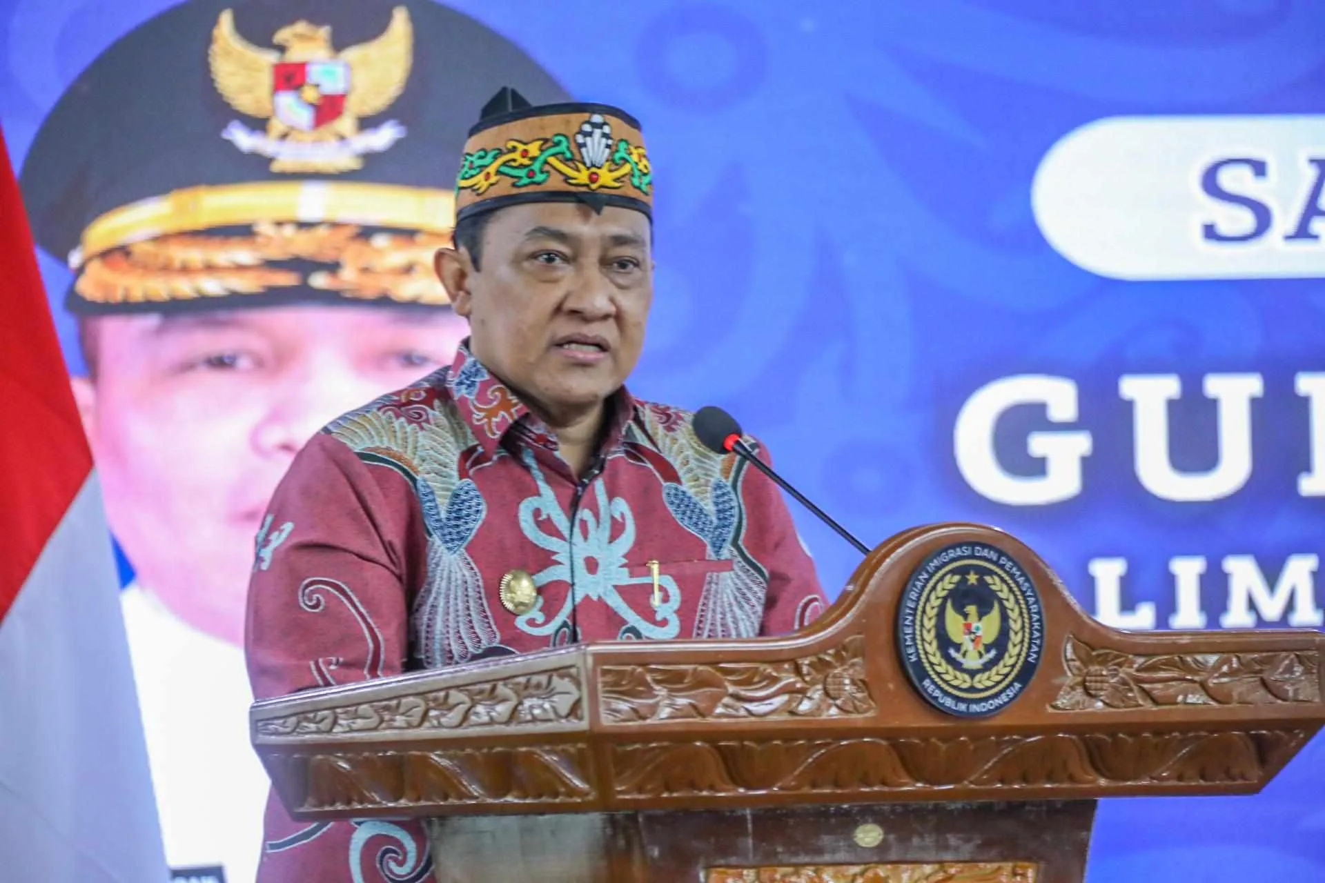 Wakil Gubernur Kalimantan Tengah Edy Pratowo Menghadiri Acara Pisah Sambut Kepala Kantor Wilayah Direktorat Jenderal Pemasyarakatan Kalimantan Tengah