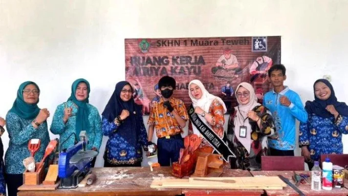 Bunda Paud Barito Utara Beri Motivasi Siswa Skhn 1 Muara Teweh, Tekankan Pentingnya Pendidikan Inklusif