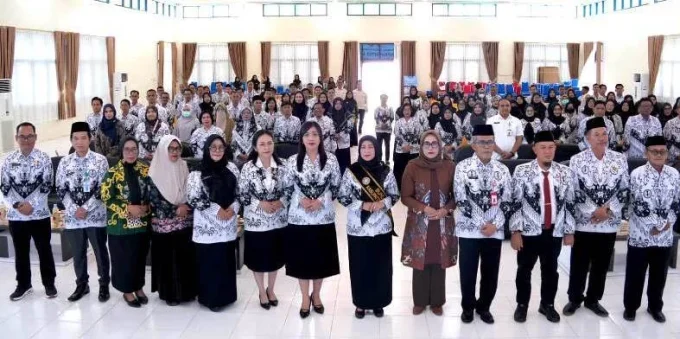 Bupati Barito Utara Ajak Pgri Tingkatkan Profesionalisme Guru Dan Mutu Pendidikan