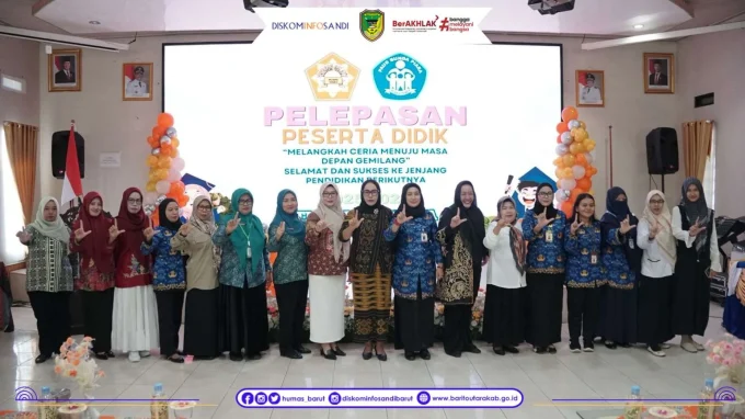 Ketua Pp Paud Barito Utara Hadiri Pelepasan Peserta Didik Paud Bunda Piara, Dorong Anak Raih Masa Depan Gemilang