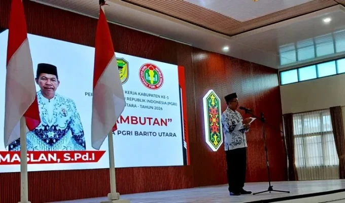 Pgri Kalteng Soroti Kesejahteraan Guru Honorer Pada Konkerkab Pgri Barito Utara 2026