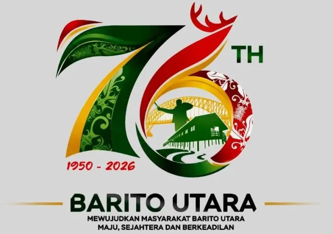 Pemkab Barito Utara Luncurkan Logo Hari Jadi Ke 76, Usung Semangat Maju, Sejahtera, Dan Berkeadilan