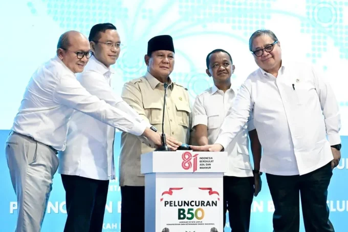 Presiden Prabowo Luncurkan Biodiesel B50