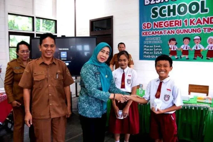 Tp Pkk Barito Utara Edukasi Siswa Sdn 1 Kandui Terapkan Pola Makan B2sa Berbasis Pangan Lokal