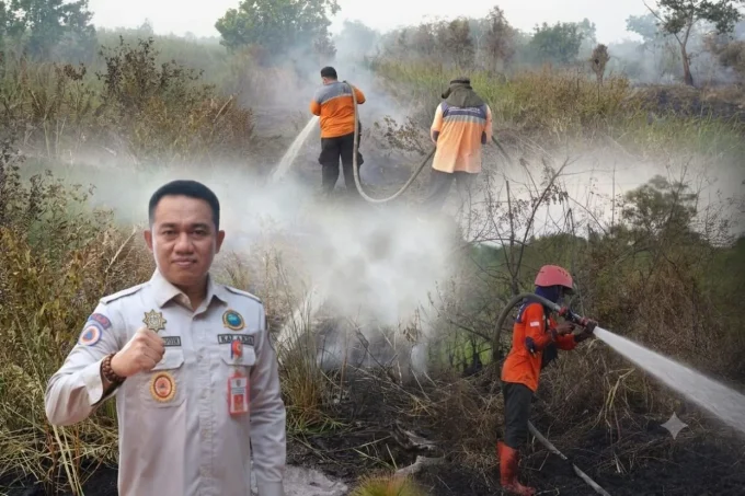Bpb Pk Provinsi Kalimantan Tengah Terus Meningkatkan Penanganan Kebakaran Hutan Dan Lahan (karhutla) Di Provinsi Kalimantan Tengah (ist)