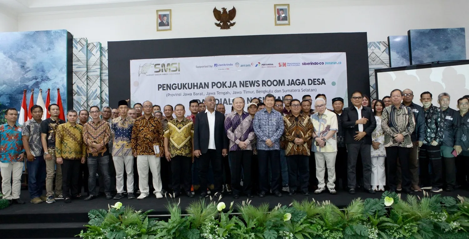 Pengukuhan Kelompok Kerja (pokja) Newsroom Jaga Desa