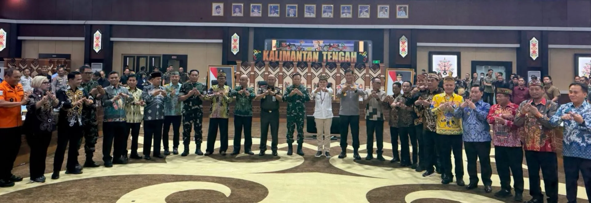Rapat Evaluasi Pencegahan Dan Penanganan Karhutla Provinsi Kalimantan Tengah